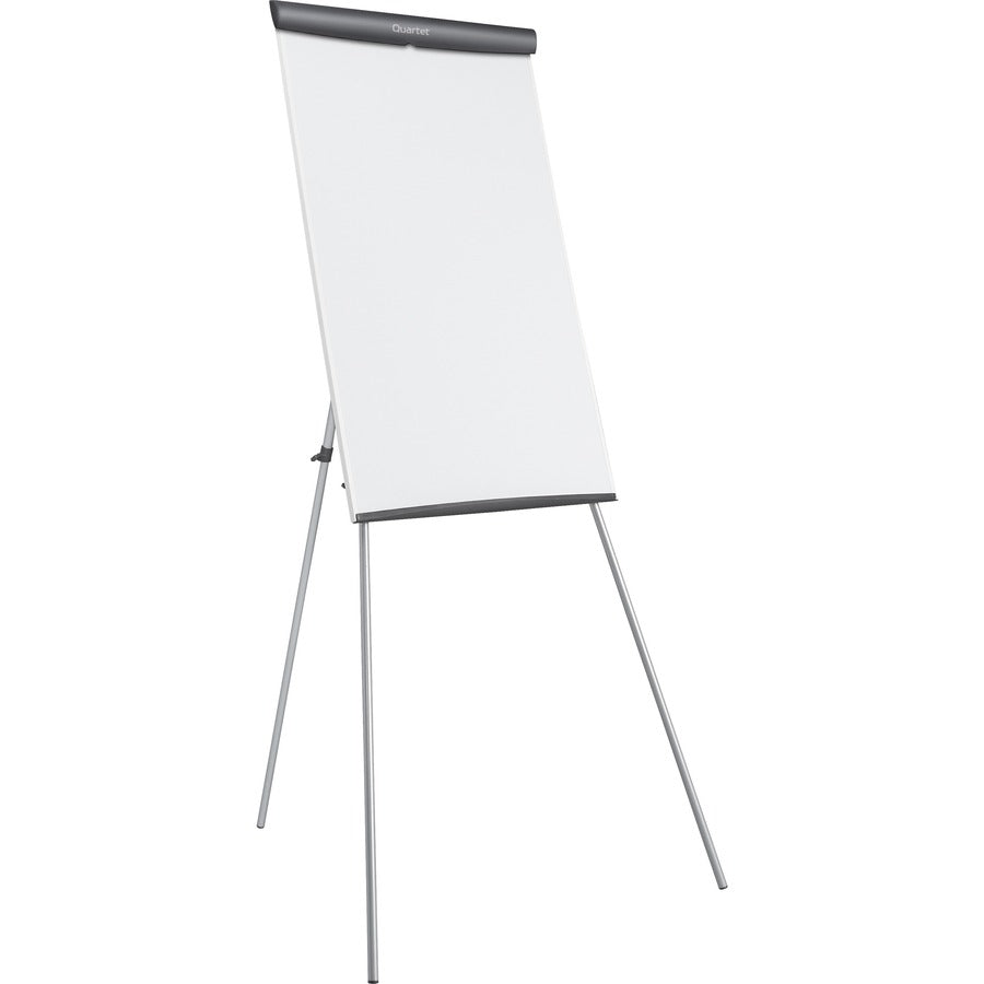 Quartet® Melamine Presentation Easel Whiteboard/Flipchart 3' x 2' Gray Frame