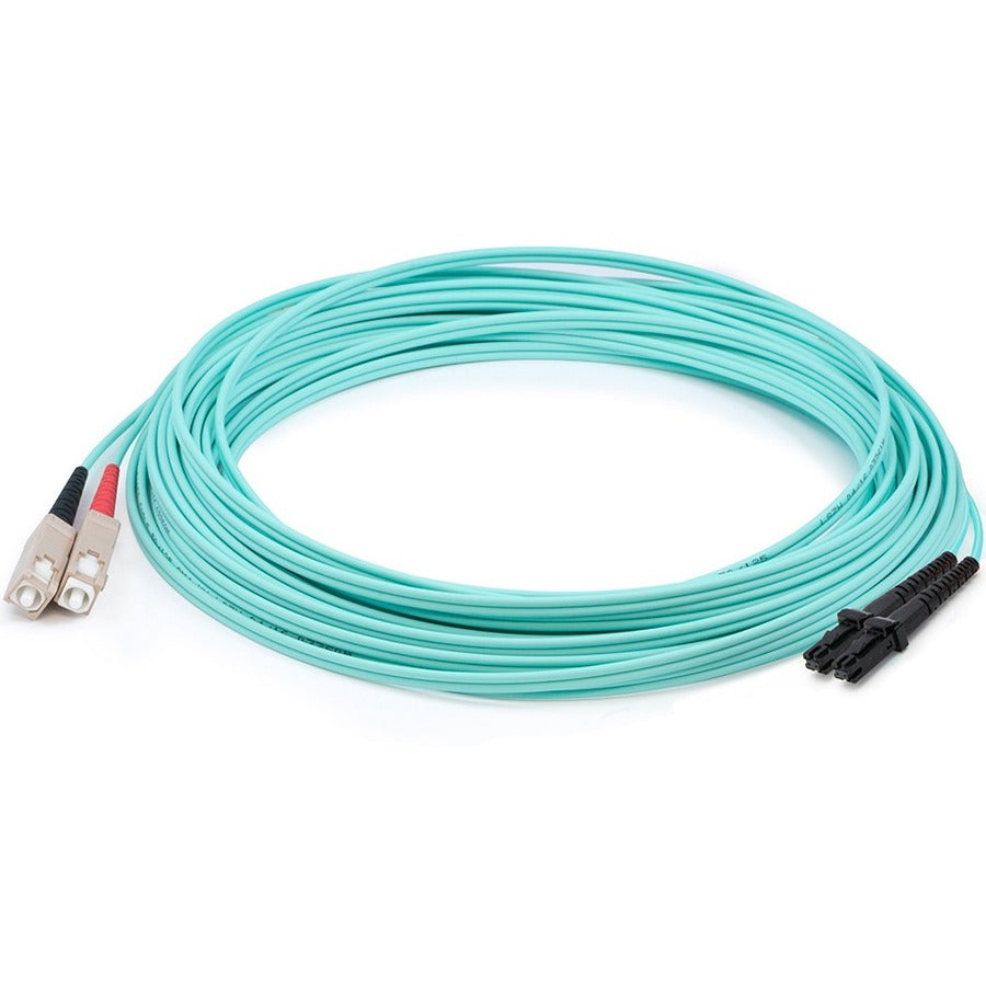 7M MT-RJ TO SC M/M OM3 AQUA