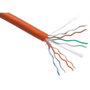 1000FT CAT6 ORANGE PLENUM BULK