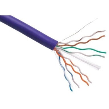 1000FT CAT6 PURPLE PLENUM BULK
