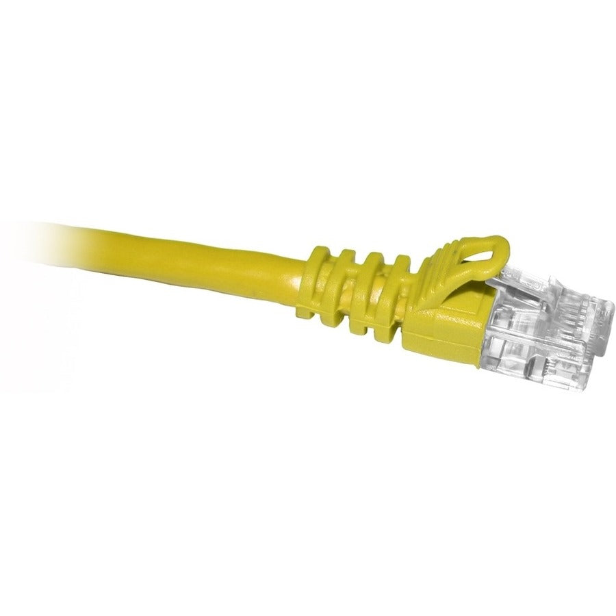 2FT CAT6 YELLOW BOOT PATCH