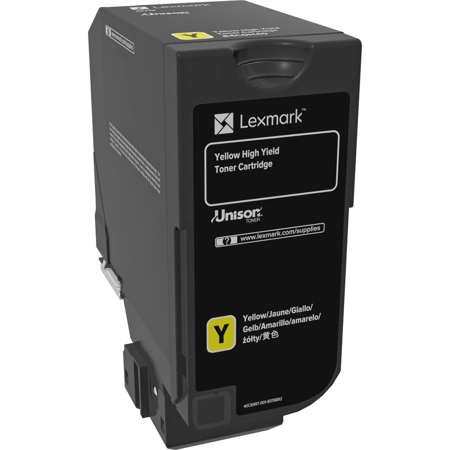 YELLOW TONER CARTRIDGE FOR