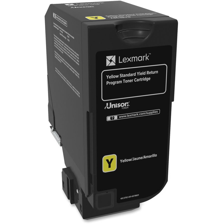 YELLOW TONER CARTRIDGE FOR