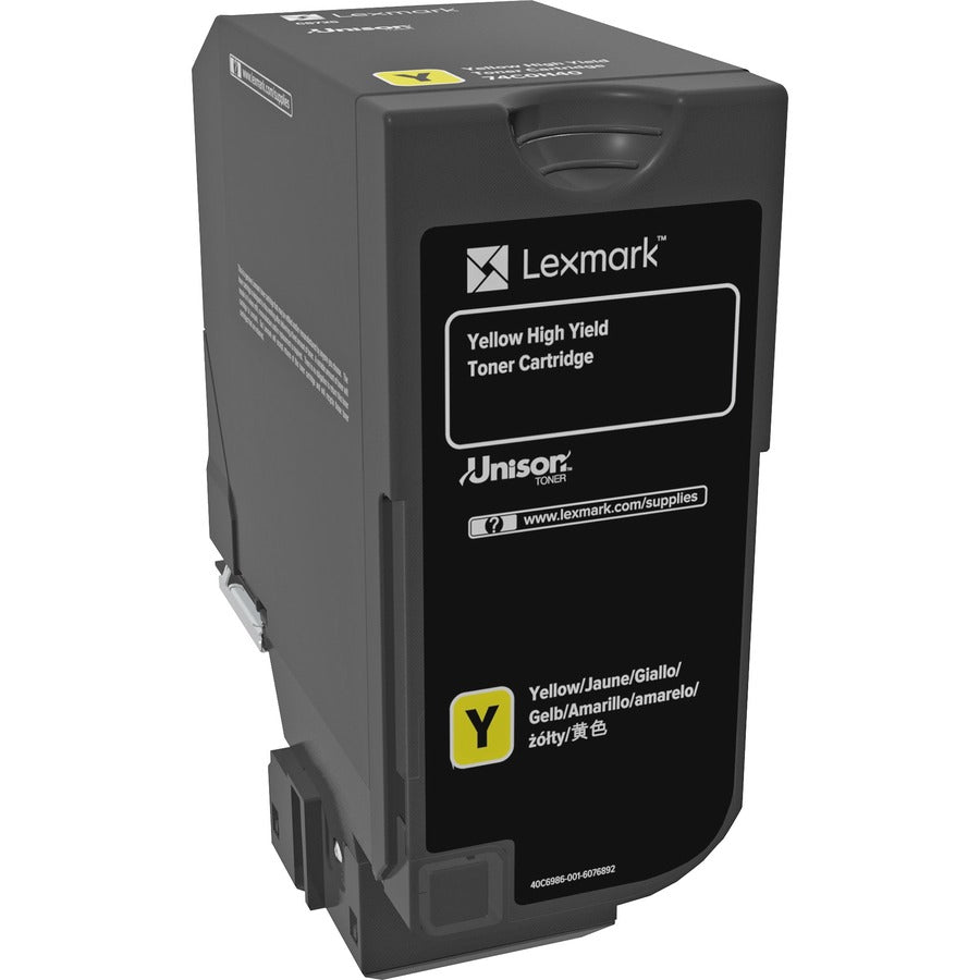 YELLOW TONER CARTRIDGE FOR
