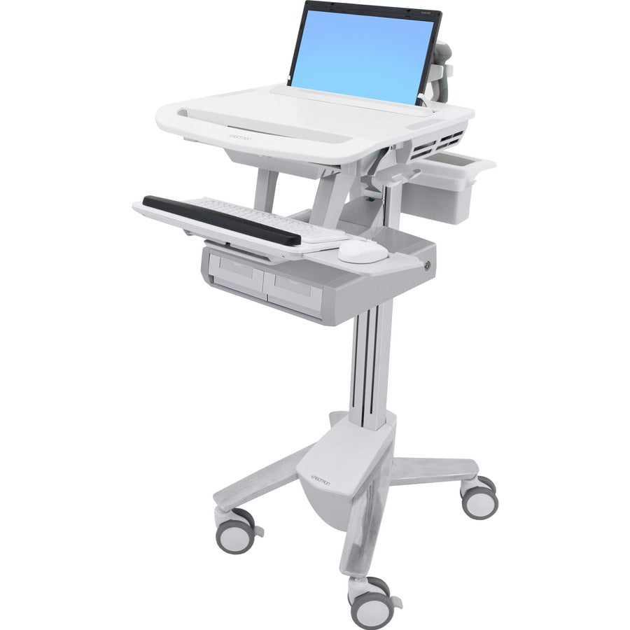 SV LAPTOP CART DOUBLE DRAWER