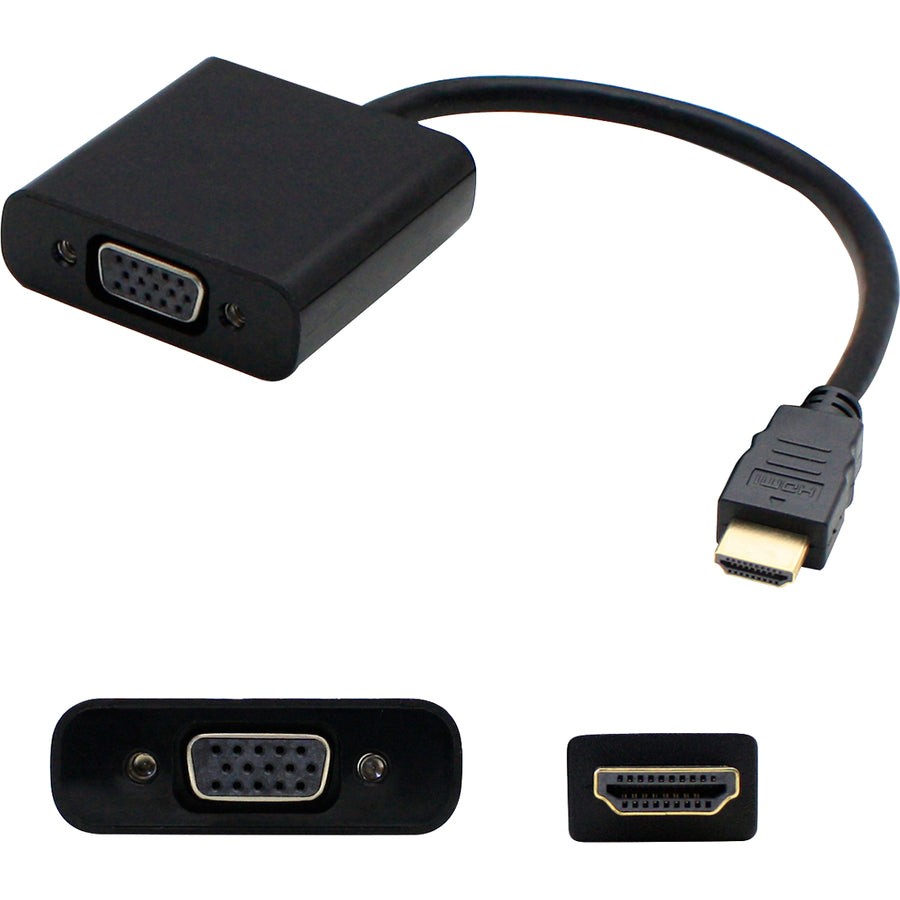 8IN HP HDMI TO VGA COMPAT BLACK