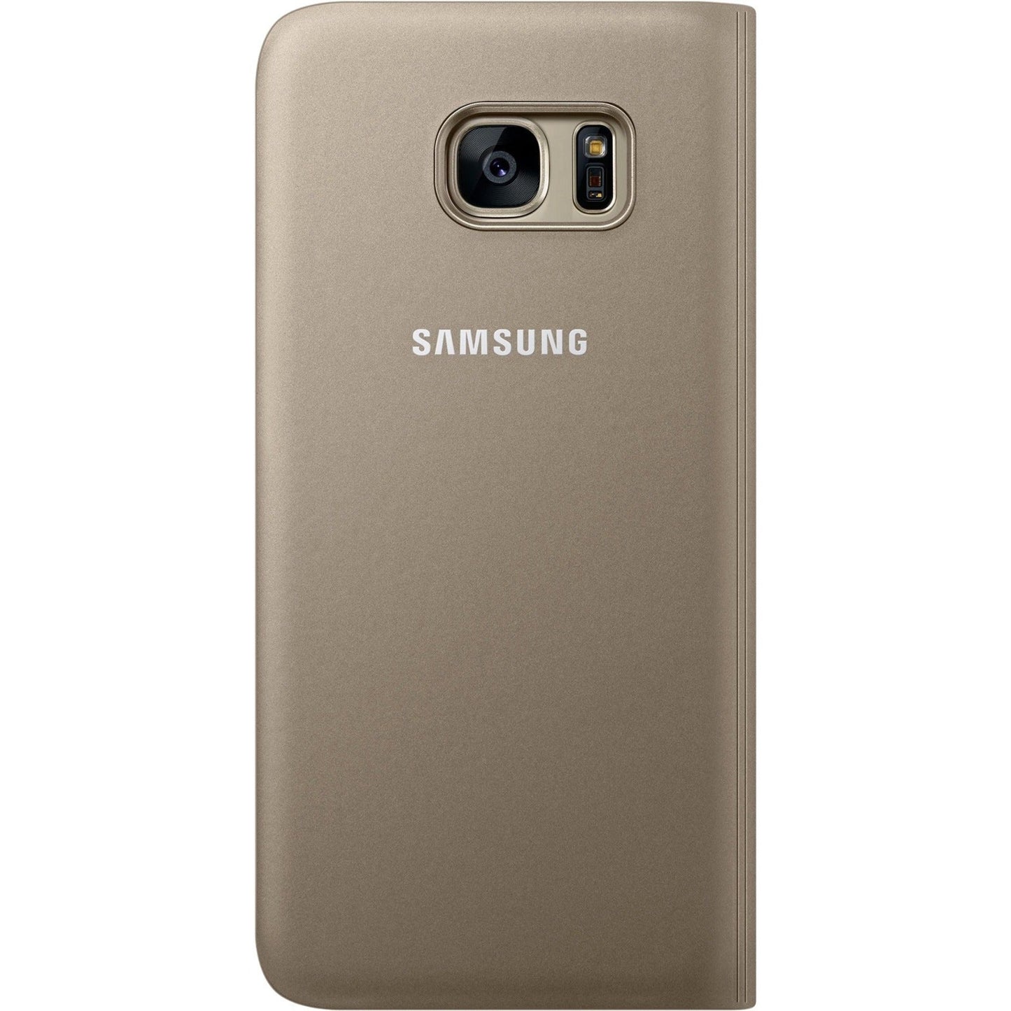 Samsung S-View Carrying Case (Flip) Smartphone - Gold