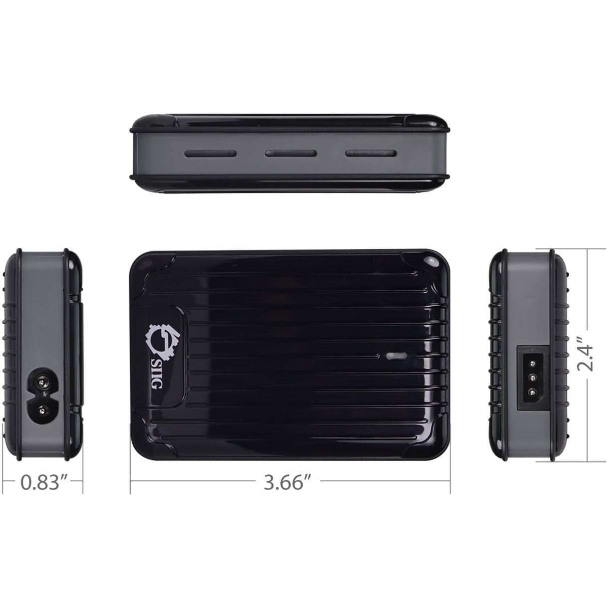 SIIG Ultra-Compact Universal Laptop Power Adapter - 45W