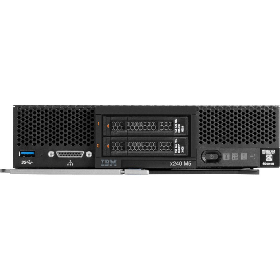 Lenovo Flex System x240 M5 9532EIU Blade Server - 2 x Intel Xeon E5-2620 v4 2.10 GHz - 32 GB RAM - 12Gb/s SAS Serial ATA Controller