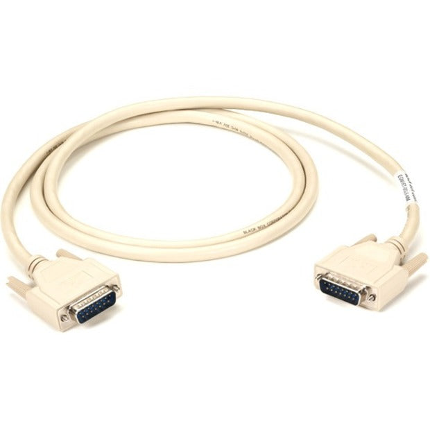 Black Box DB15 Thumbscrew Cable - Male/Male 10-ft.