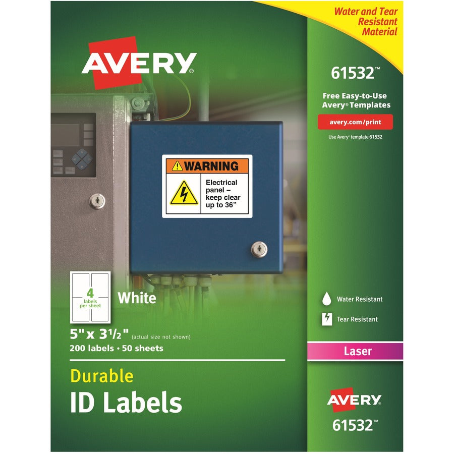Avery® TrueBlock ID Label