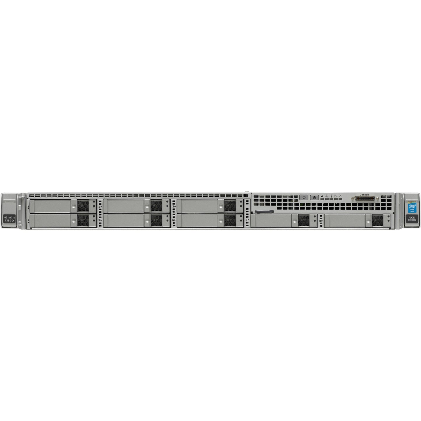 Cisco C220 M4 1U Rack Server - 2 x Intel Xeon E5-2609 v4 1.70 GHz - 32 GB RAM - 12Gb/s SAS Controller