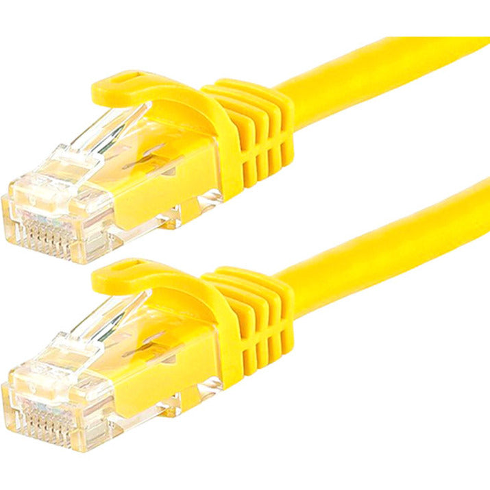 Monoprice FLEXboot Series Cat6 24AWG UTP Ethernet Network Patch Cable 10ft Yellow