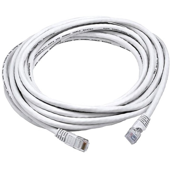 Monoprice Cat6 24AWG UTP Ethernet Network Patch Cable 20ft White