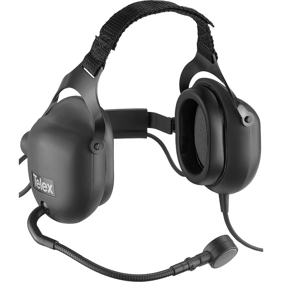 RTS PH-16 Dual-Sided Headset with 24dB NRR Flexible Dynamic Boom Mic