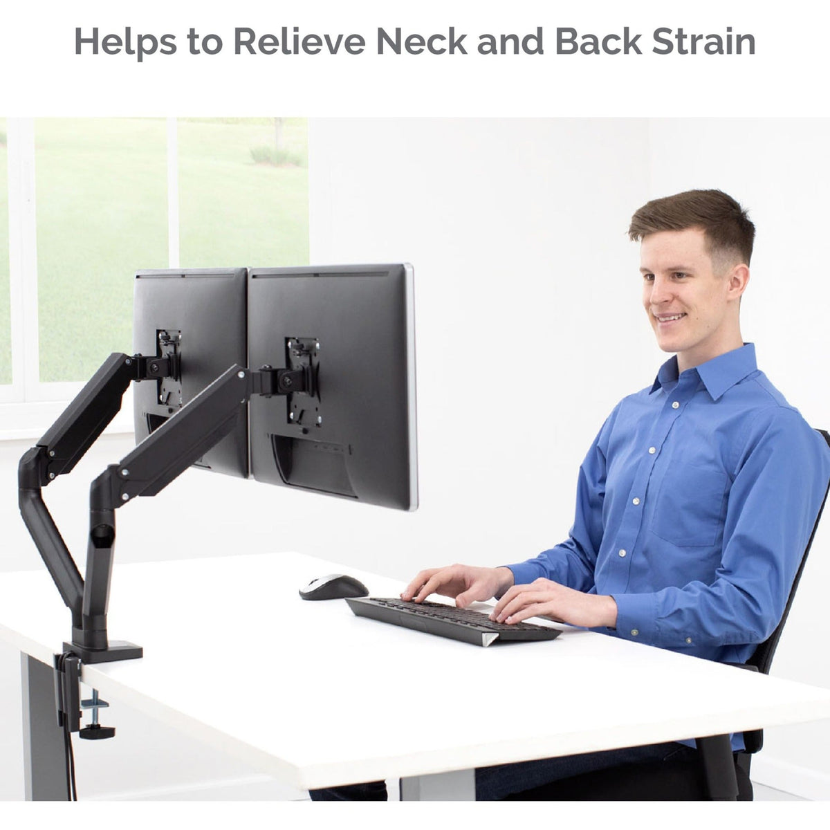Fellowes Platinum Series Dual Monitor Arm