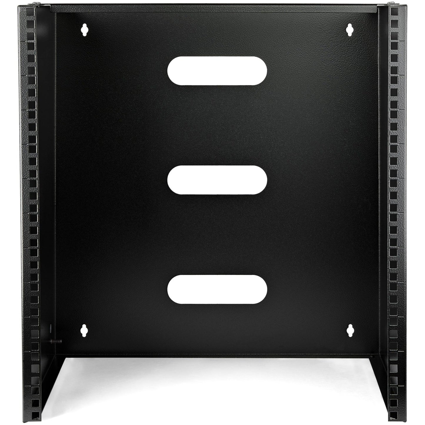 StarTech.com 12U Wall Mount Rack 14in Deep 19 inch Wall Mount Network Rack Wall Mounting Patch Panel Bracket for Switch/IT Equipment