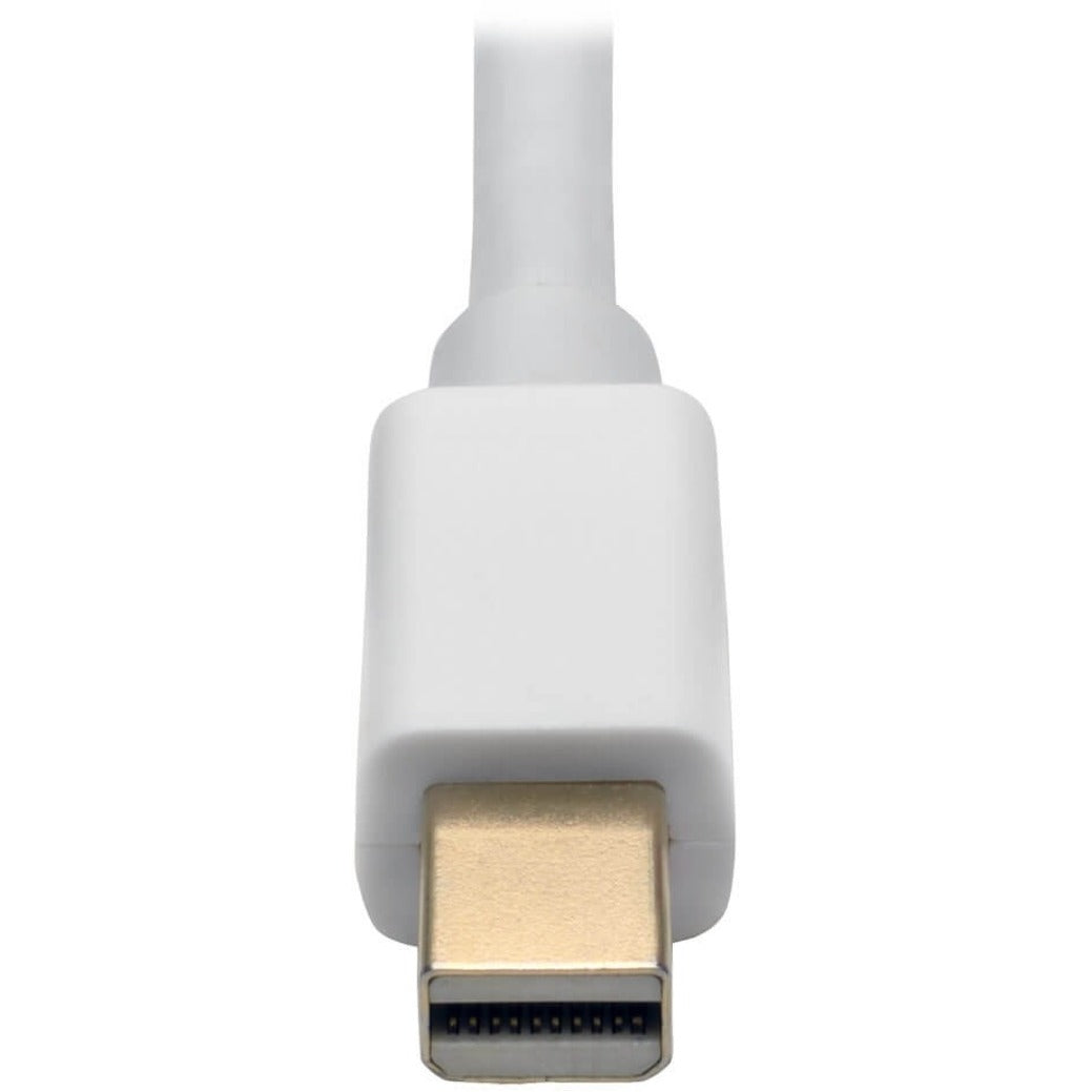 Tripp Lite 6" Mini DisplayPort to DVI-D Adapter Dual Link Active MDP to DVI Thunderbolt 1 & 2 Compatible