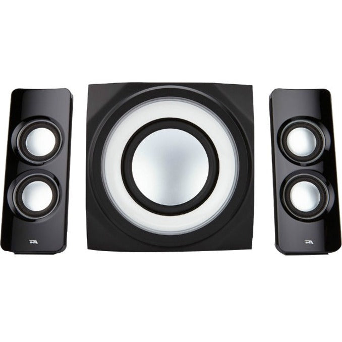 Cyber Acoustics Curve CA-3712BT 2.1 Bluetooth Speaker System - Black