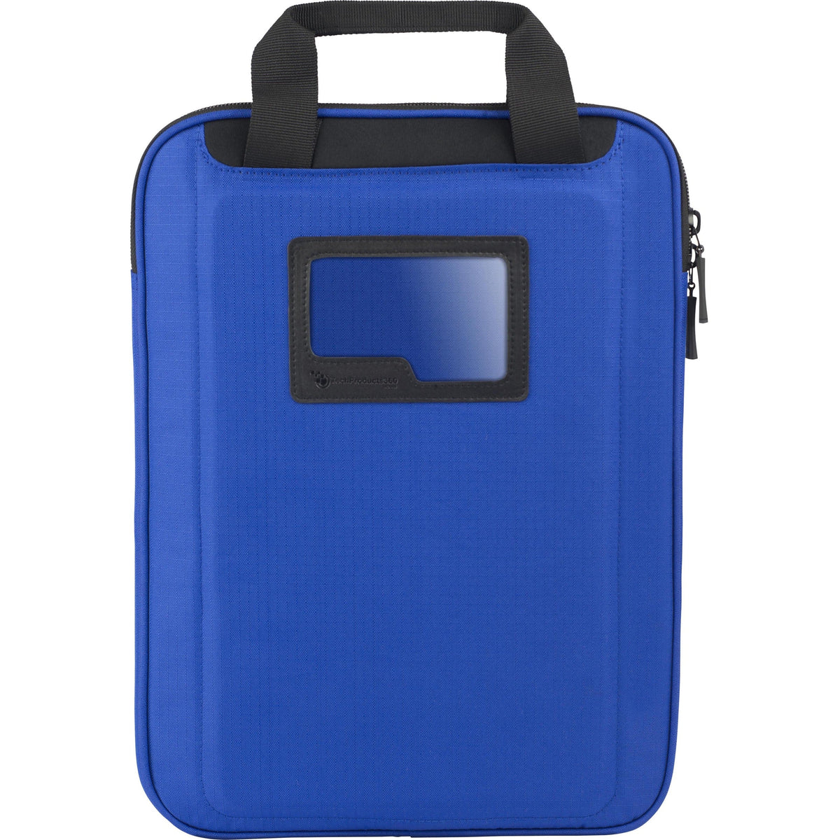 TechProducts360 Vertical Vault Carrying Case for 13" Notebook - Blue