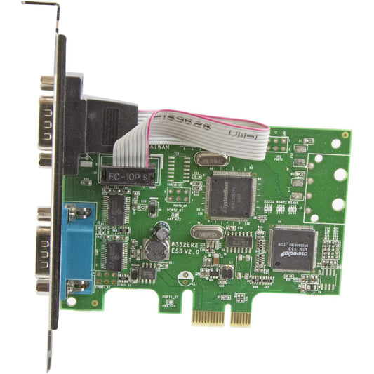 StarTech.com PCI Express Serial Card &acirc;&euro;" 2 port &acirc;&euro;" Dual Channel 16C1050 UART &acirc;&euro;" Serial Port PCIe Card &acirc;&euro;" Serial Expansion Card