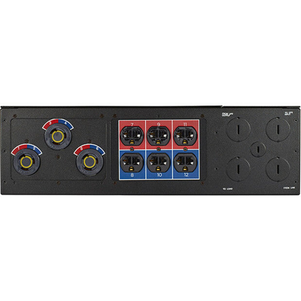 Eaton BPM Bypass Power Module Wall-mount or rackmount 3U Black Yes Split-phase (L1 L2 N G) 9PXM 9170+ 9155 9PXSP 8-10K 1 HW (50-125A) 6) 5-20R (3) L6-30R