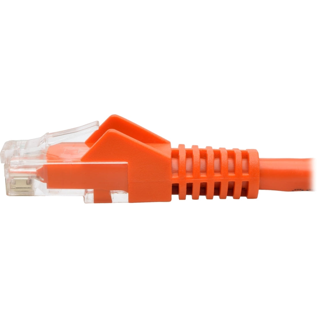 Tripp Lite Cat6 Gigabit Snagless Molded (UTP) Ethernet Cable (RJ45 M/M) PoE Orange 6 ft. (1.83 m)