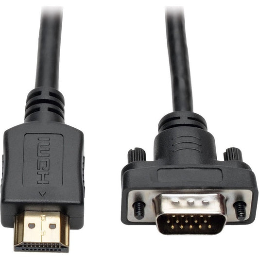 Tripp Lite HDMI to VGA Active Adapter Cable (HDMI to Low-Profile HD15 M/M) 10 ft. (3.1 m)