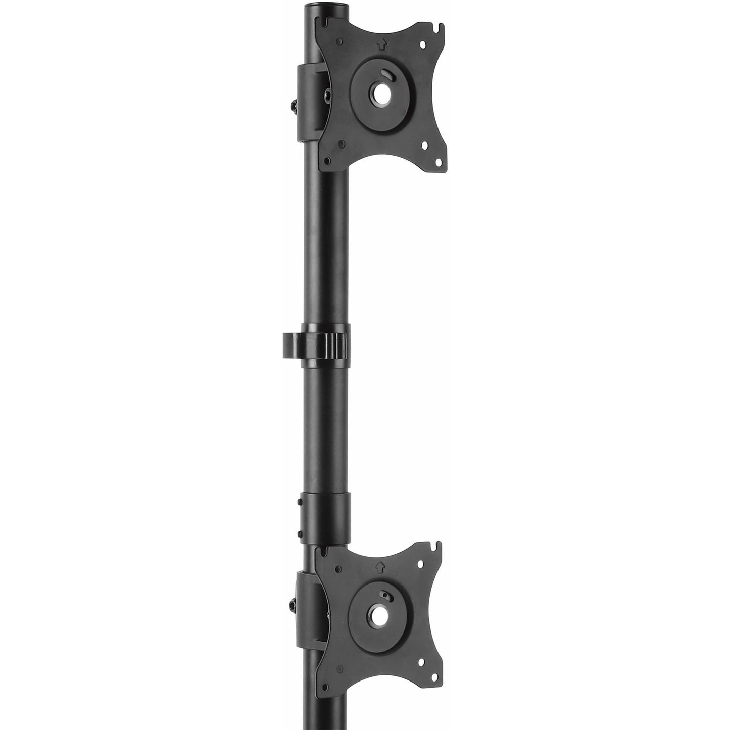 StarTech.com Vertical Dual Monitor Stand Heavy Duty Steel Monitors up to 27" (22lb/10kg) Vesa Monitor Computer Monitor Stand