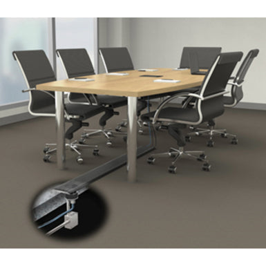 Wiremold OFR Series Overfloor Raceway 4 Inch Poke-Thru Transition