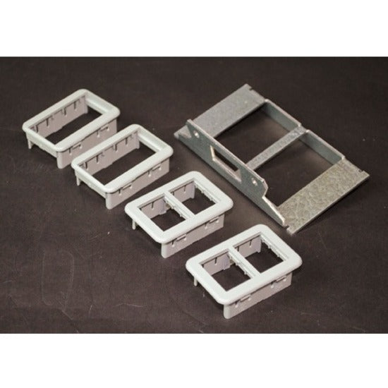 Wiremold Resource RFB Series Six Gang Floor Box