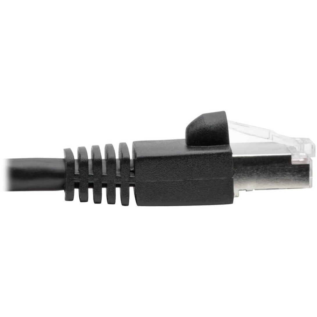 Tripp Lite Cat6a 10G Snagless Shielded STP Ethernet Cable (RJ45 M/M) PoE Black 5 ft. (1.52 m)