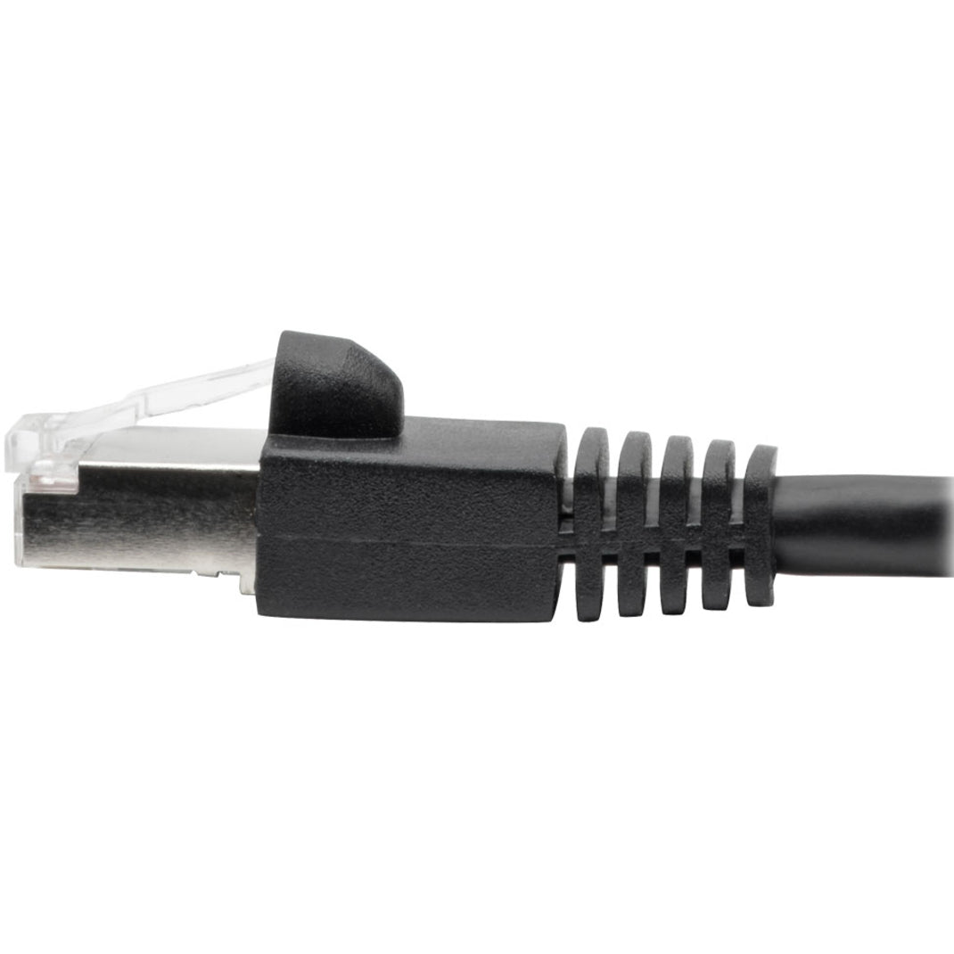 Tripp Lite Cat6a 10G Snagless Shielded STP Ethernet Cable (RJ45 M/M) PoE Black 20 ft. (6.09 m)