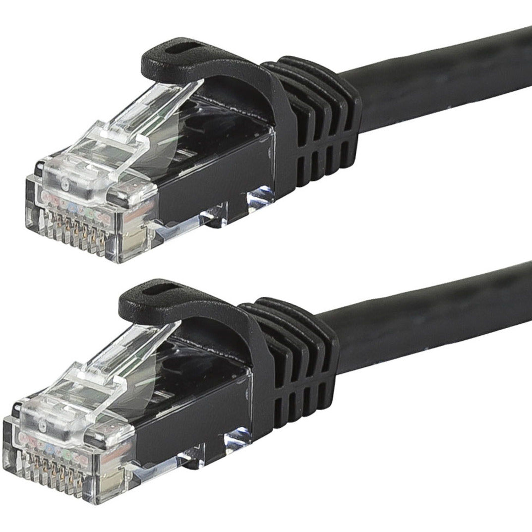 Monoprice FLEXboot Series Cat5e 24AWG UTP Ethernet Network Patch Cable 100ft Black