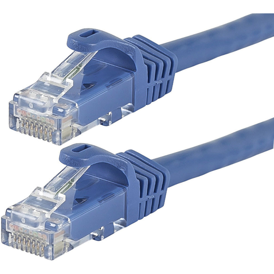 Monoprice FLEXboot Series Cat5e 24AWG UTP Ethernet Network Patch Cable 100ft Blue