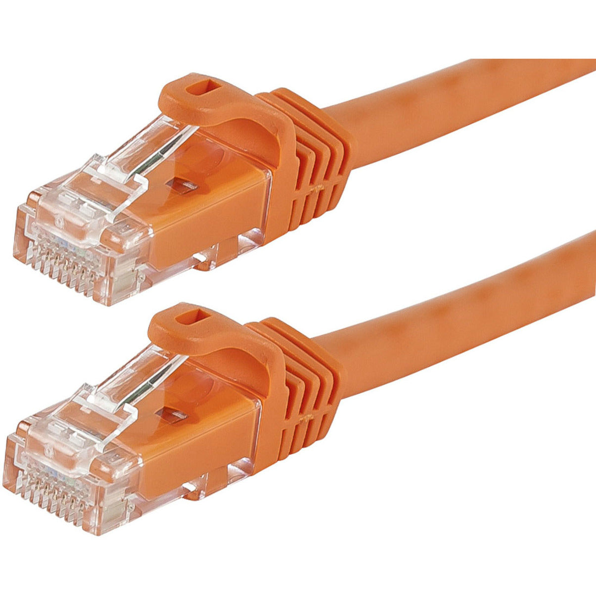 Monoprice FLEXboot Series Cat5e 24AWG UTP Ethernet Network Patch Cable 100ft Orange
