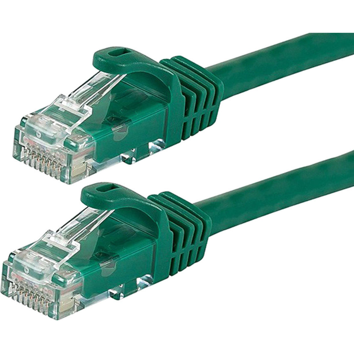 Monoprice FLEXboot Series Cat6 24AWG UTP Ethernet Network Patch Cable 100ft Green