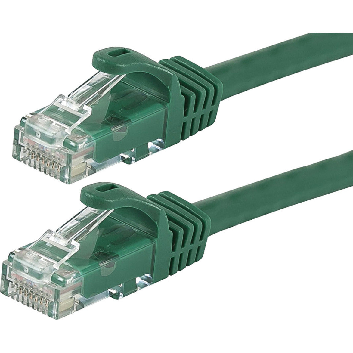 Monoprice FLEXboot Series Cat5e 24AWG UTP Ethernet Network Patch Cable 50ft Green