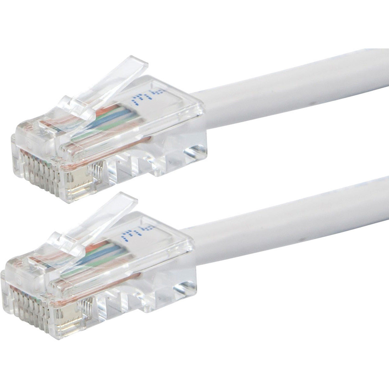 Monoprice ZEROboot Series Cat5e 24AWG UTP Ethernet Network Patch Cable 50ft White