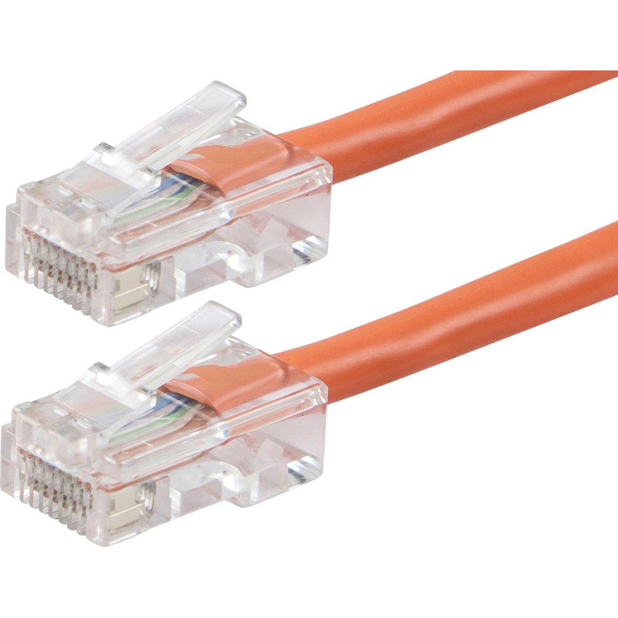 Monoprice ZEROboot Series Cat6 24AWG UTP Ethernet Network Patch Cable 50ft Orange