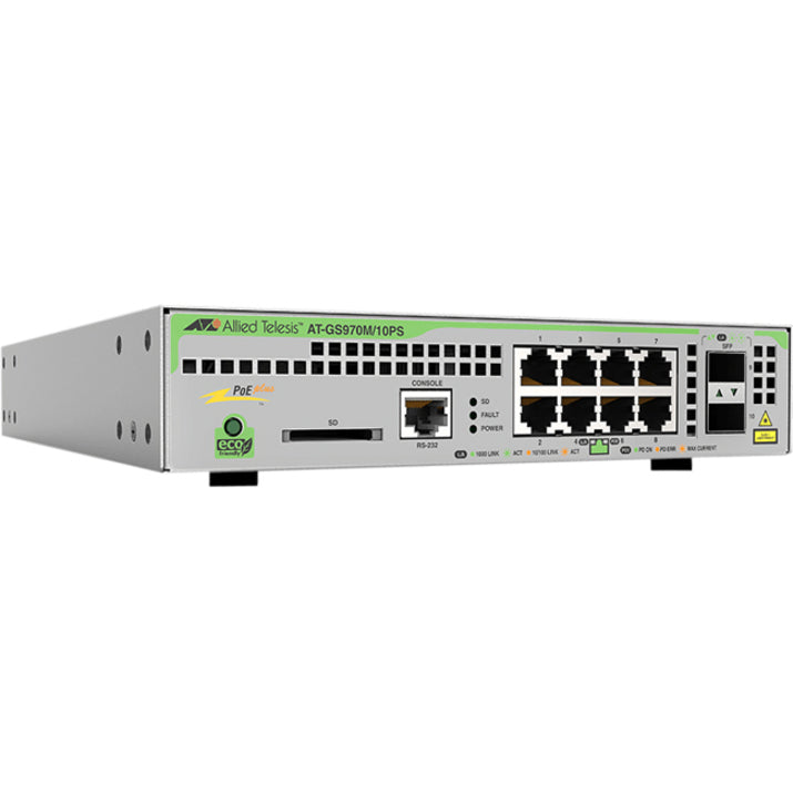 L2+ MANAGED 8 X 10/100/1000MBPS