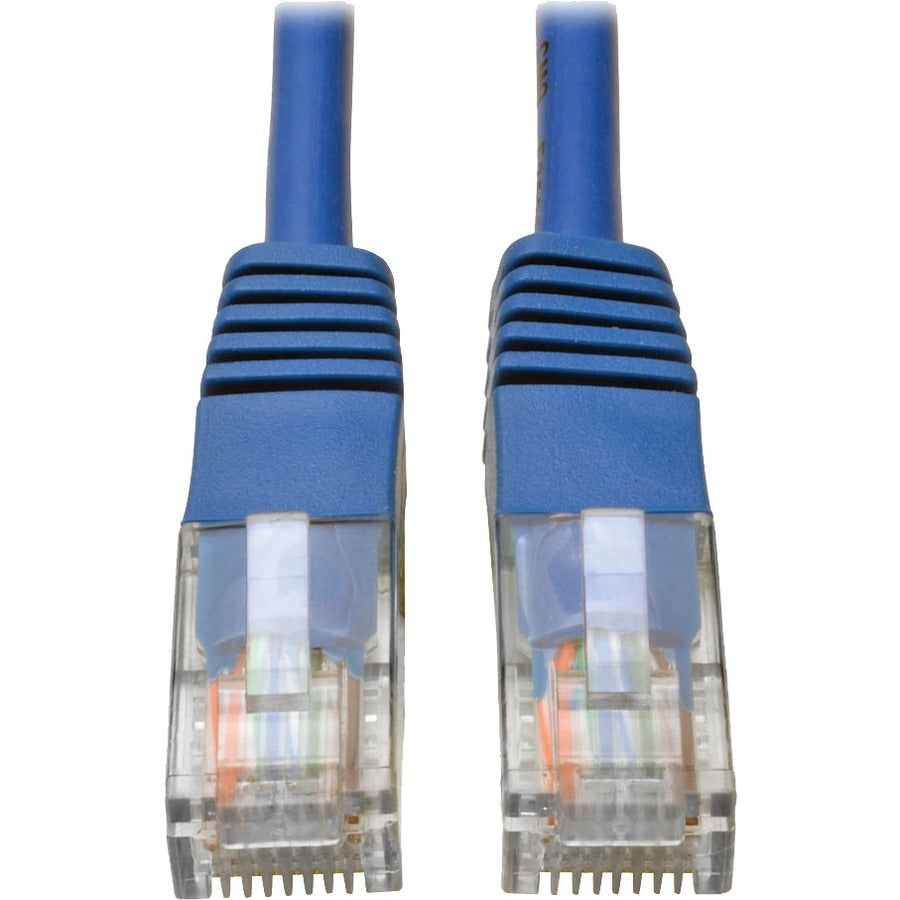 Tripp Lite Cat5e 350 MHz Molded (UTP) Ethernet Cable (RJ45 M/M) PoE Blue 75 ft. (22.86 m)