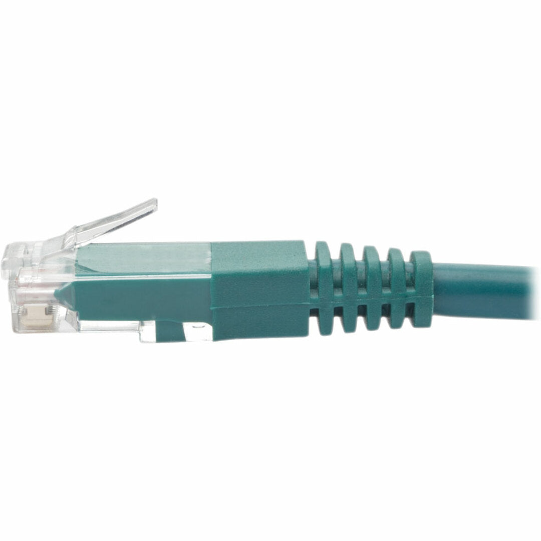 Tripp Lite Cat6 Gigabit Molded (UTP) Ethernet Cable (RJ45 M/M) PoE Green 6 ft. (1.83 m)