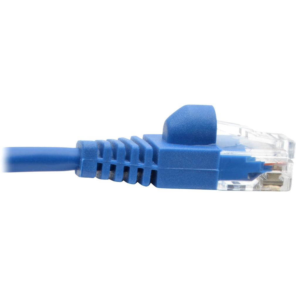 Tripp Lite Cat6a 10G Snagless Molded Slim UTP Ethernet Cable (RJ45 M/M) Blue 1 ft. (0.31 m)