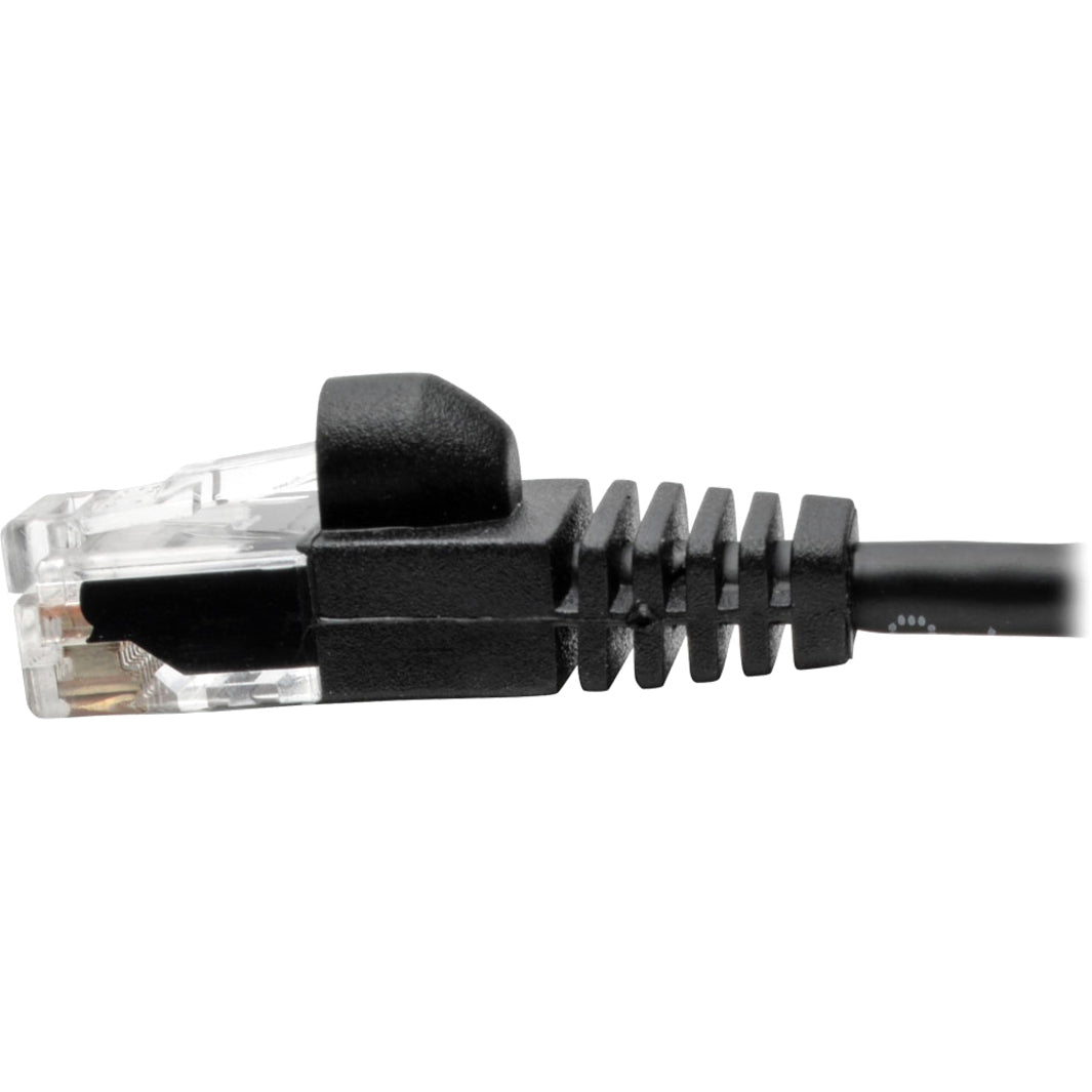 Tripp Lite Cat6a 10G Snagless Molded Slim UTP Ethernet Cable (RJ45 M/M) Black 5 ft. (1.52 m)