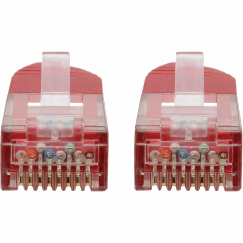 Tripp Lite Cat6 Gigabit Molded (UTP) Ethernet Cable (RJ45 M/M) PoE Red 6 ft. (1.83 m)