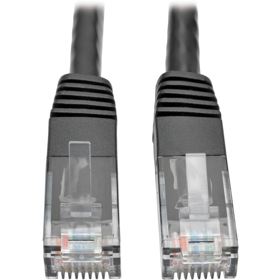 Tripp Lite Cat6 Gigabit Molded (UTP) Ethernet Cable (RJ45 M/M) PoE Black 35 ft. (10.67 m)