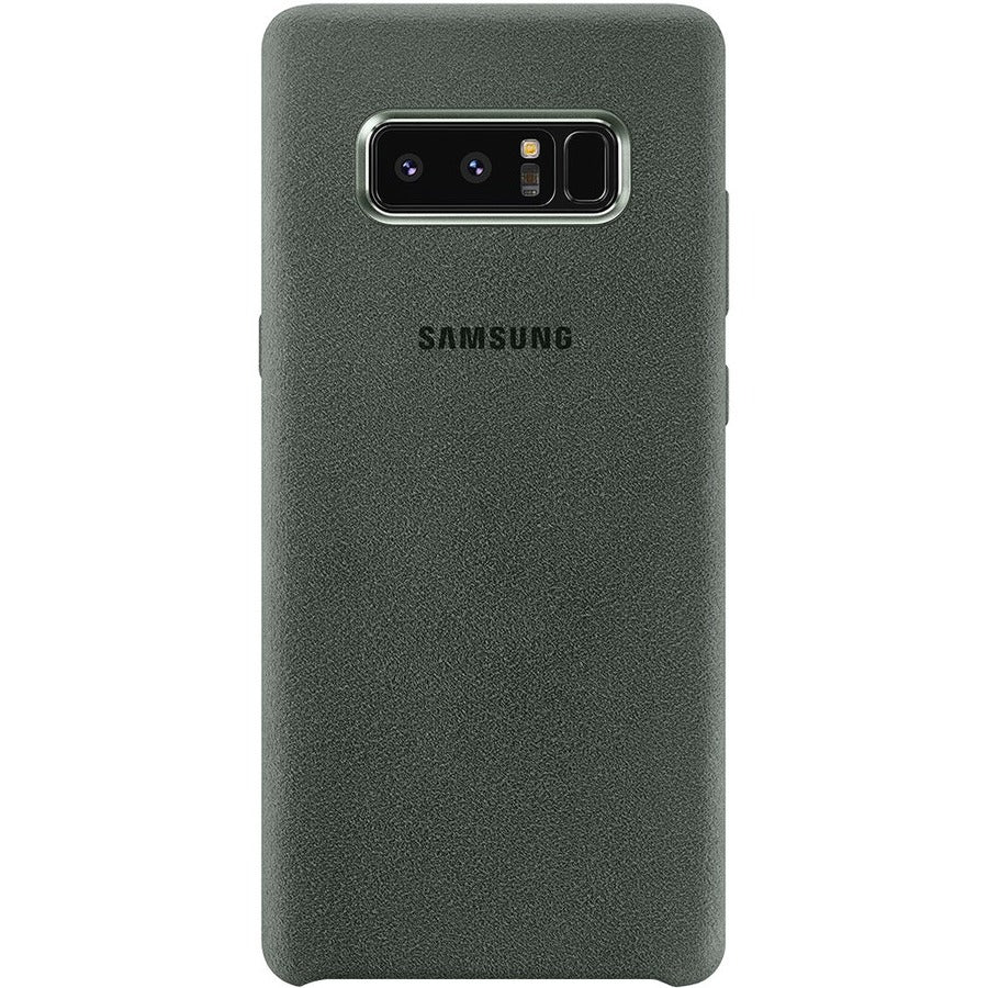 Samsung Galaxy Note 8 Alcantara Cover Green