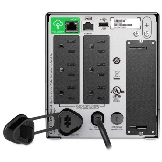 APC by Schneider Electric Smart-UPS 750VA LCD 120V with SmartConnect