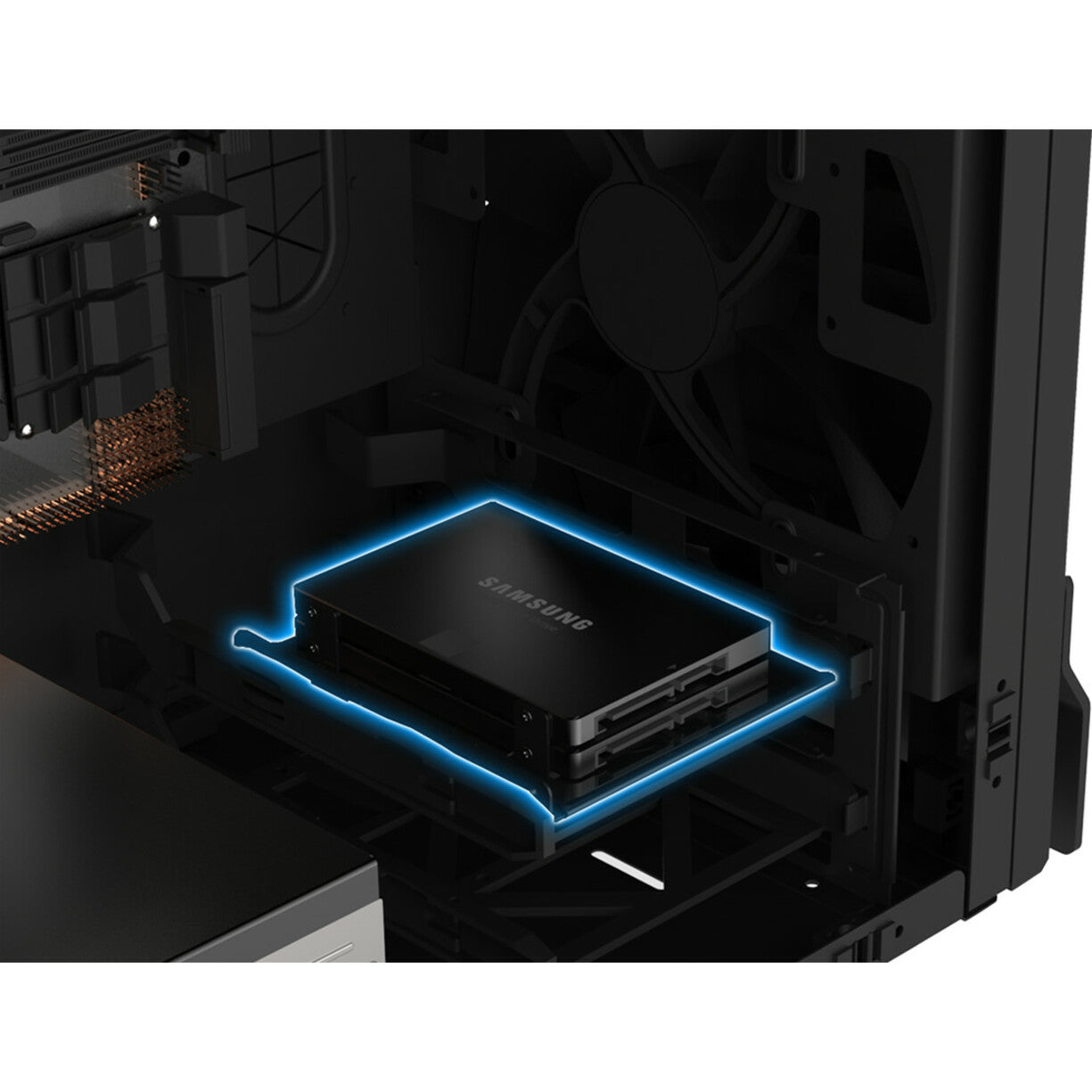 Sabrent BK-HDDH Drive Bay Adapter for 3.5" Internal - Black